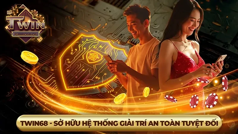 Twin68 - Sở hữu hệ thống giải trí an toàn tuyệt đối