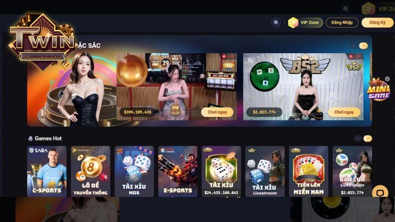 Người mới truy cập vào trang chủ cổng game uy tín để đăng ký tài khoản.
