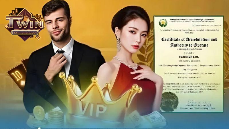 Giới thiệu TWIN68 với cam kết uy tín đến từ các tổ chức cấp phép danh tiếng toàn cầu.